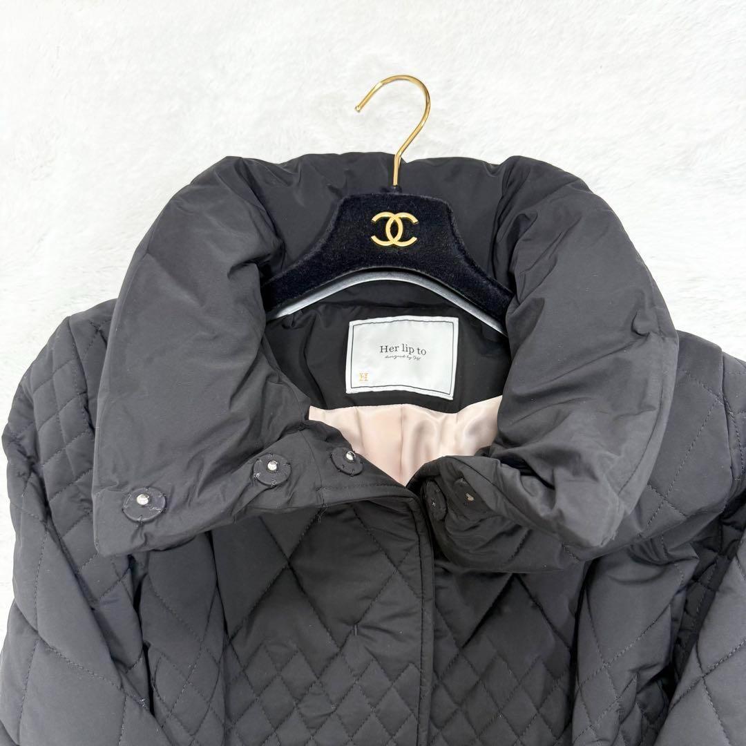 極美品✨】herlipto Madison Quilted Long Coat - メルカリ