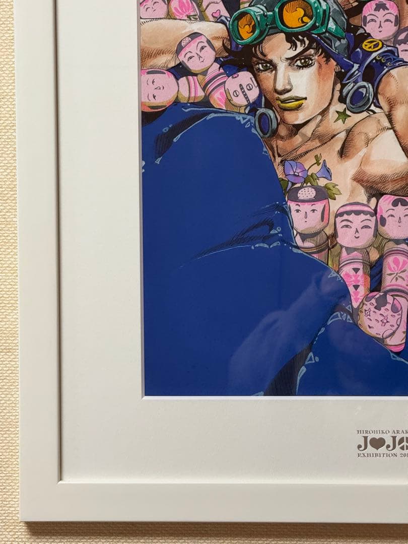 ジョジョの奇妙な冒険 複製原画 ジョジョ展 ジョセフ＆シーザー