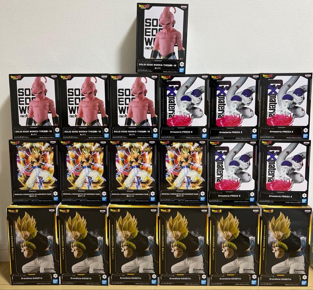 ドラゴンボールZ ゴジータ　魔人ブウ　フリーザ　フィギュア