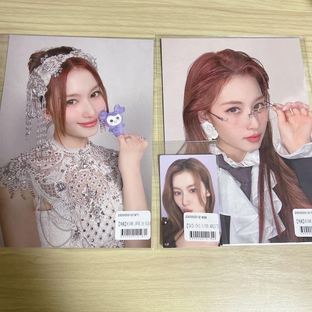 MISAMO PLAY 購入特典 サナ 3点セット - メルカリ