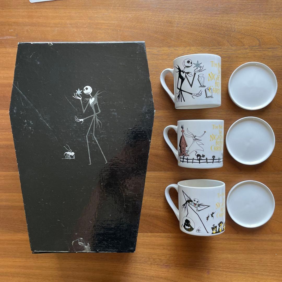 新品 ナイトメアビフォアクリスマス マグカップ 3脚セット - メルカリ