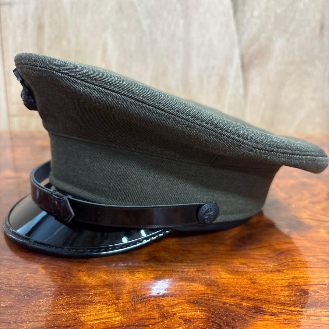 クラシックなダークグレー軍帽　0131o181