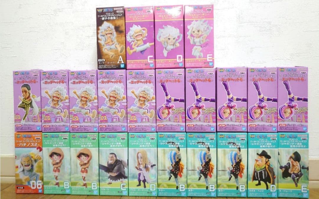 【最新弾含む】ワンピース ワーコレ ２４点セット‼️