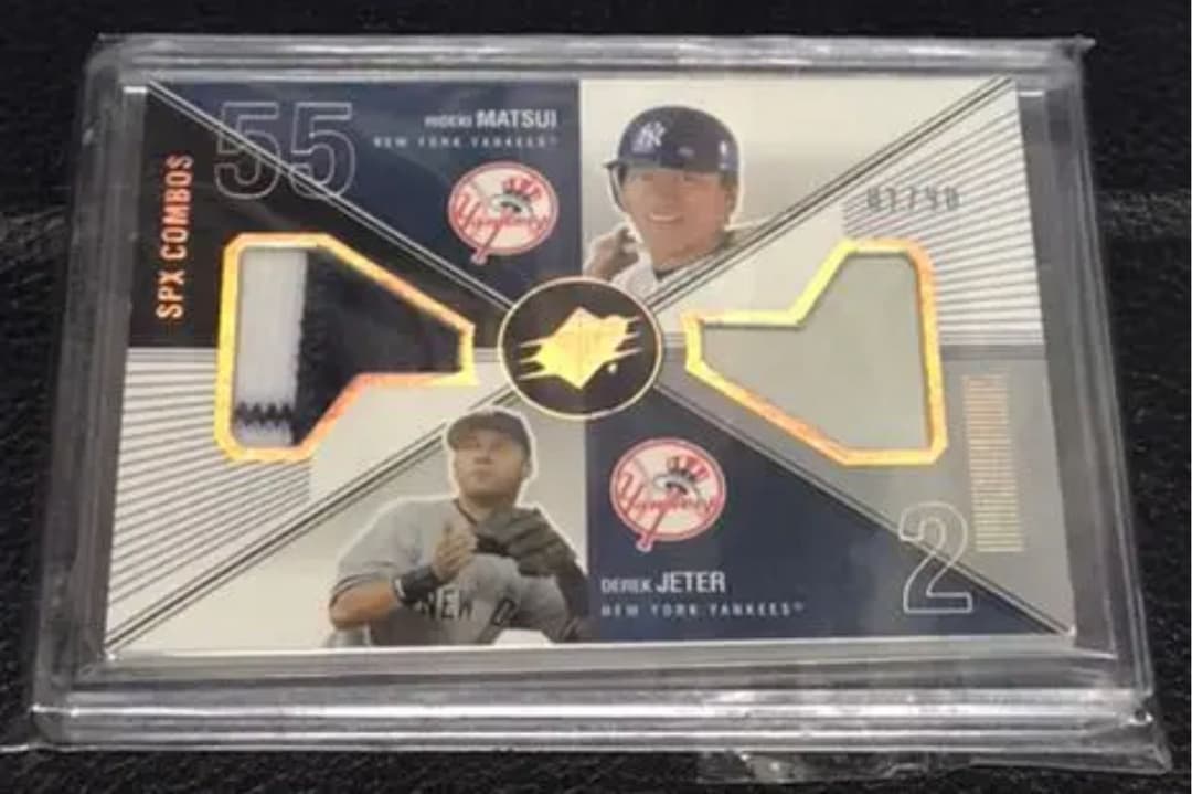 値下げ　松井秀喜　Jeter 2003 SPX Combos 01/90 激レア