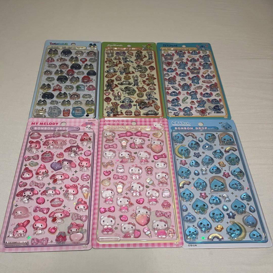 【即発送可】ボンボンドロップシール 6セット