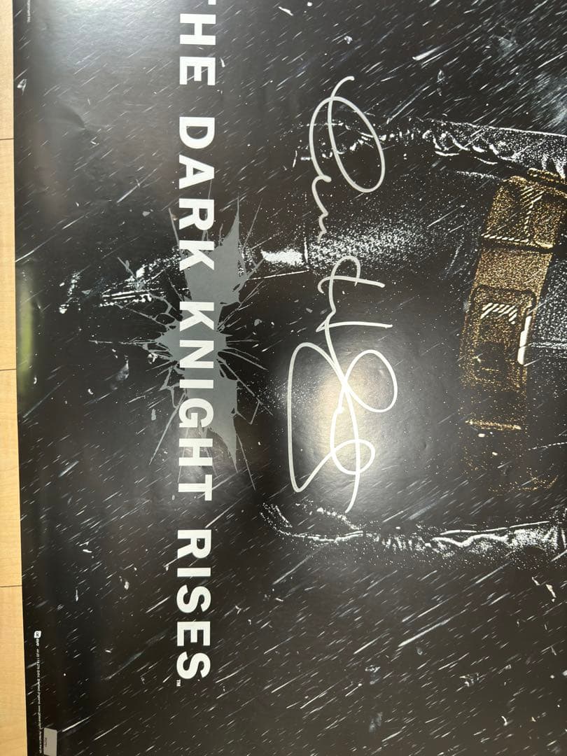 ダークナイト サイン ポスター アン・ハサウェイ バットマン