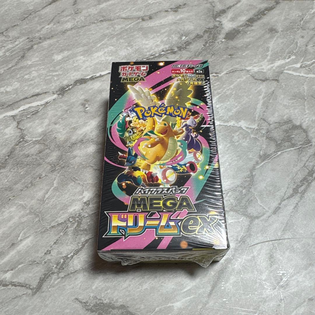megaドリームex box Mega Dream ex No Shrink Booster Box M2a Pokemon Card Japanese 2025