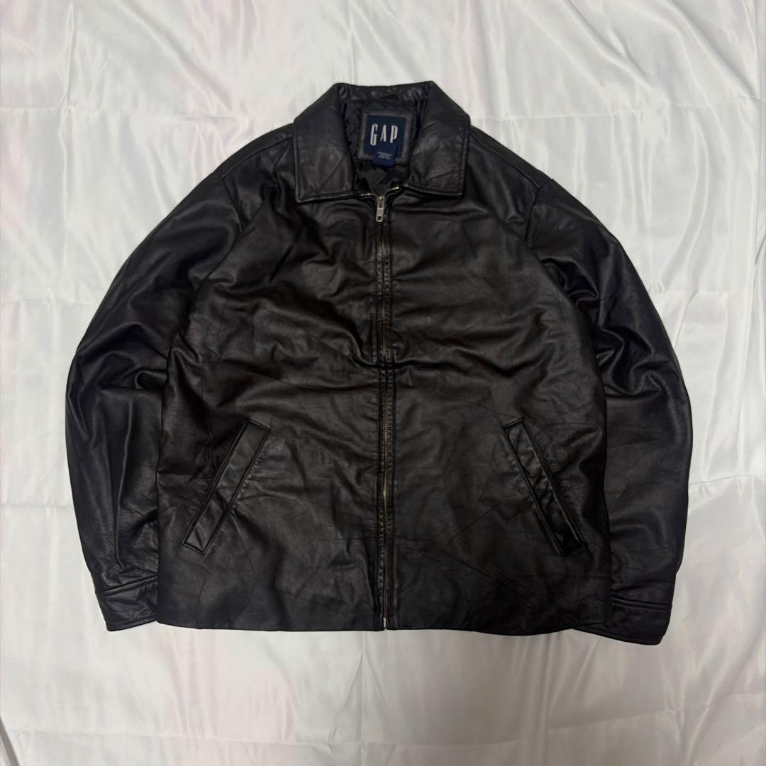 ジャケット・アウター 90s OLD GAP Lether Jacket