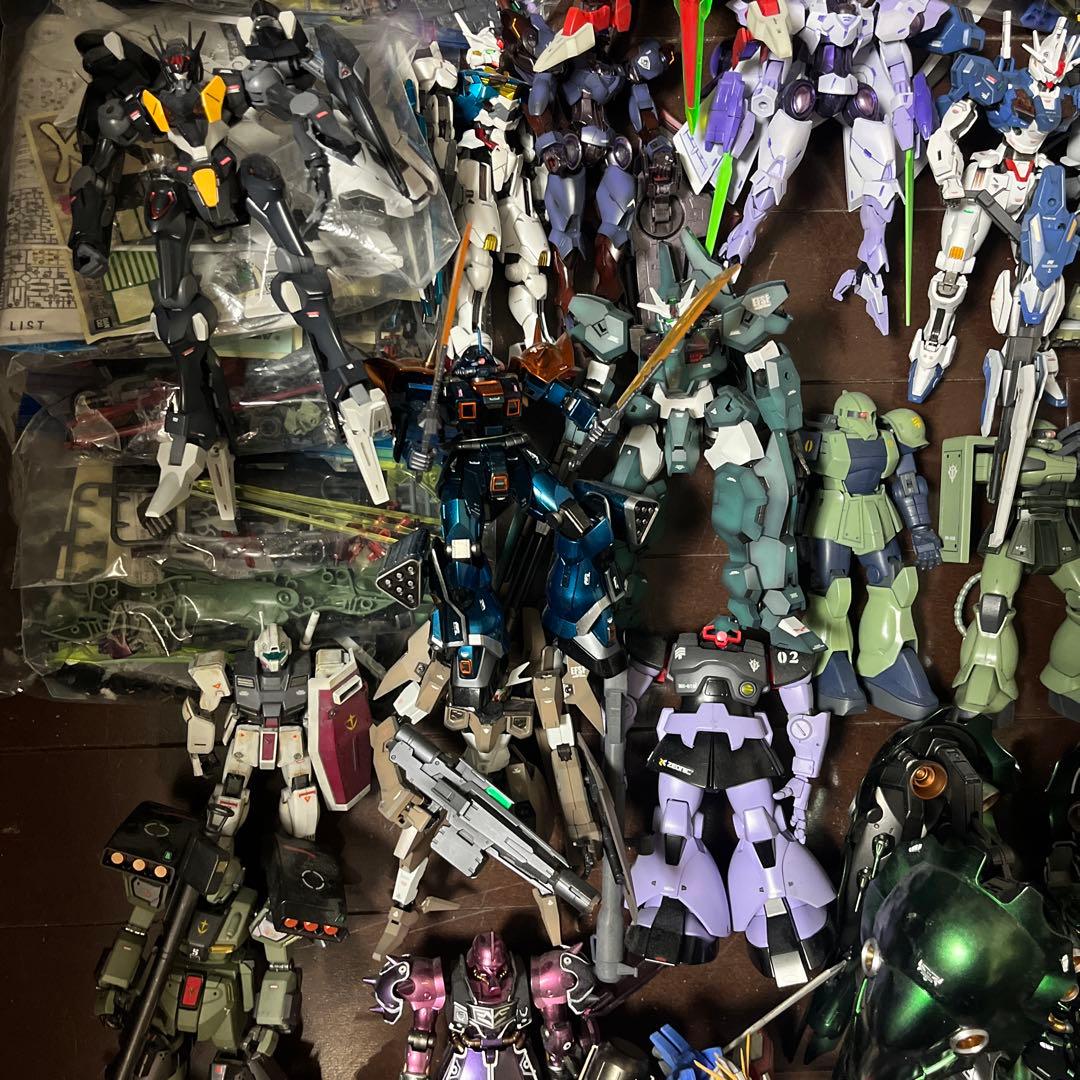 ガンプラジャンク品まとめ売りhguc 機動戦士ガンダムプラモデル