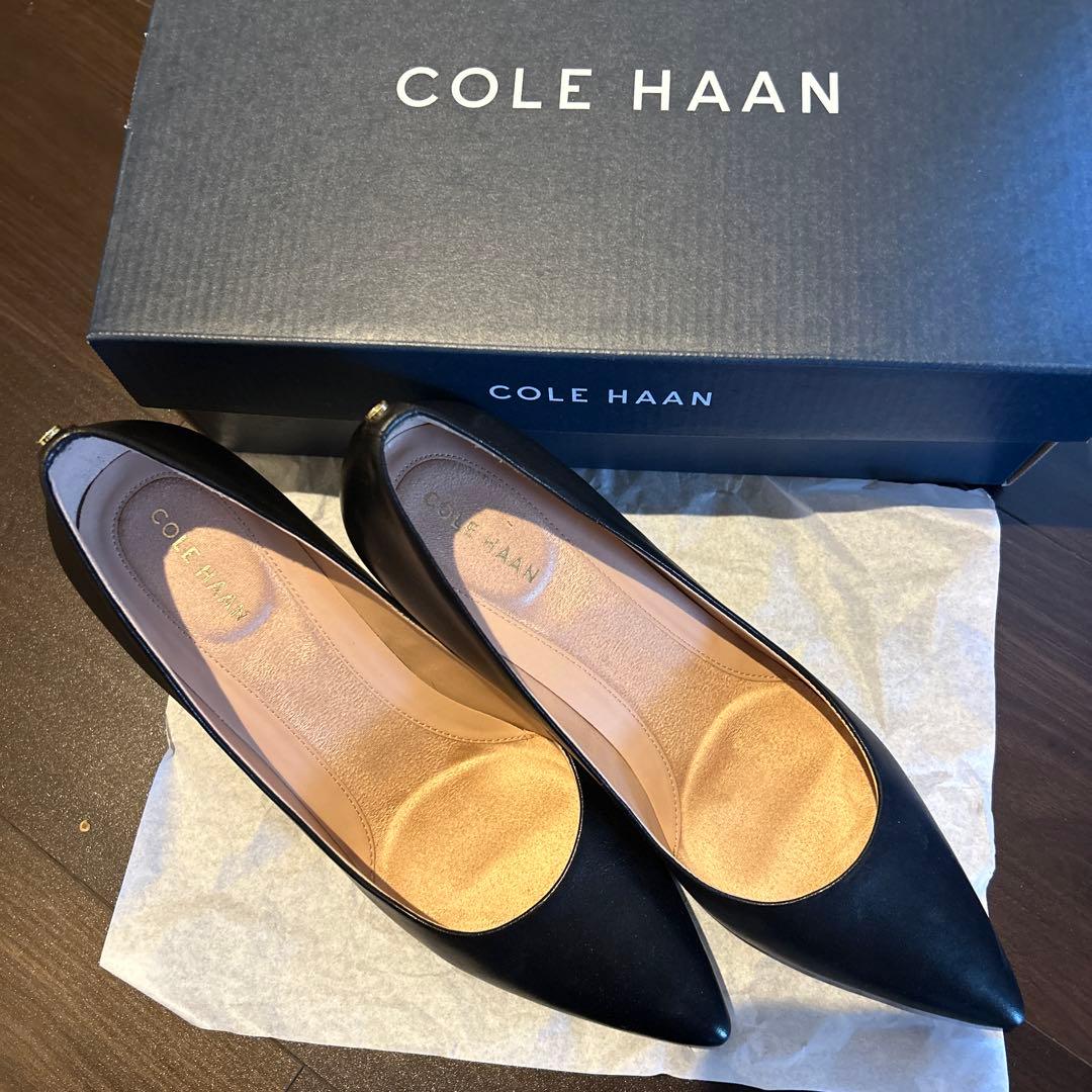 はとの宅急便様　美品　コールハーン　COLE HAAN パンプス　黒　ブラック