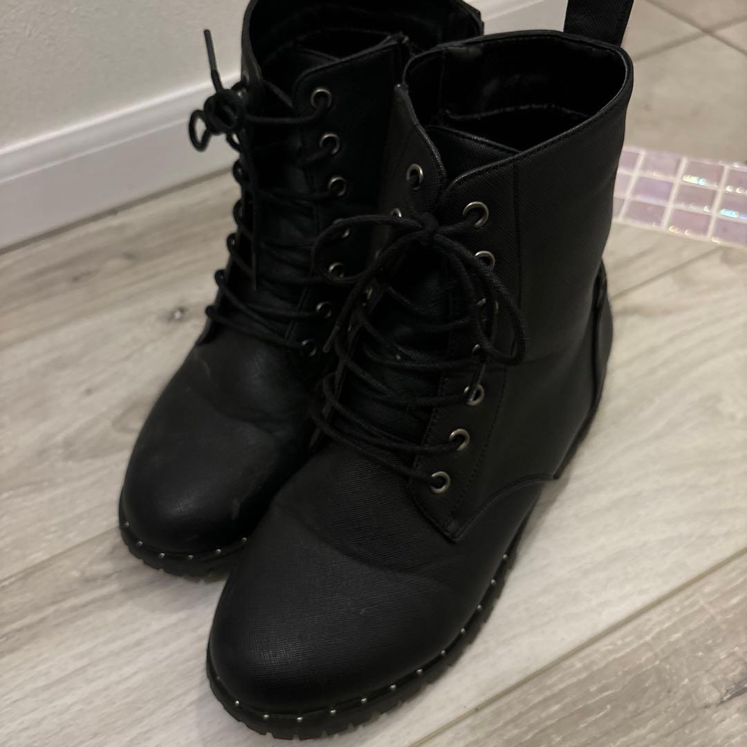 アナスイミニ ブーツ 23cm ねこ キャット - メルカリ