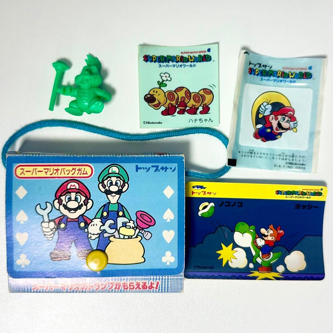 スーパーマリオバッグガム トップサン レア 当時物 - メルカリ