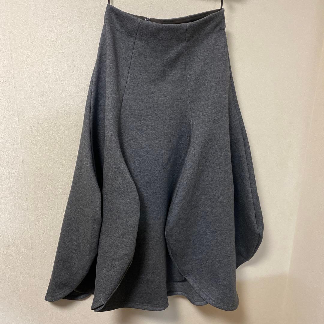 ナゴンスタンス　ラウンドスカート　グレー