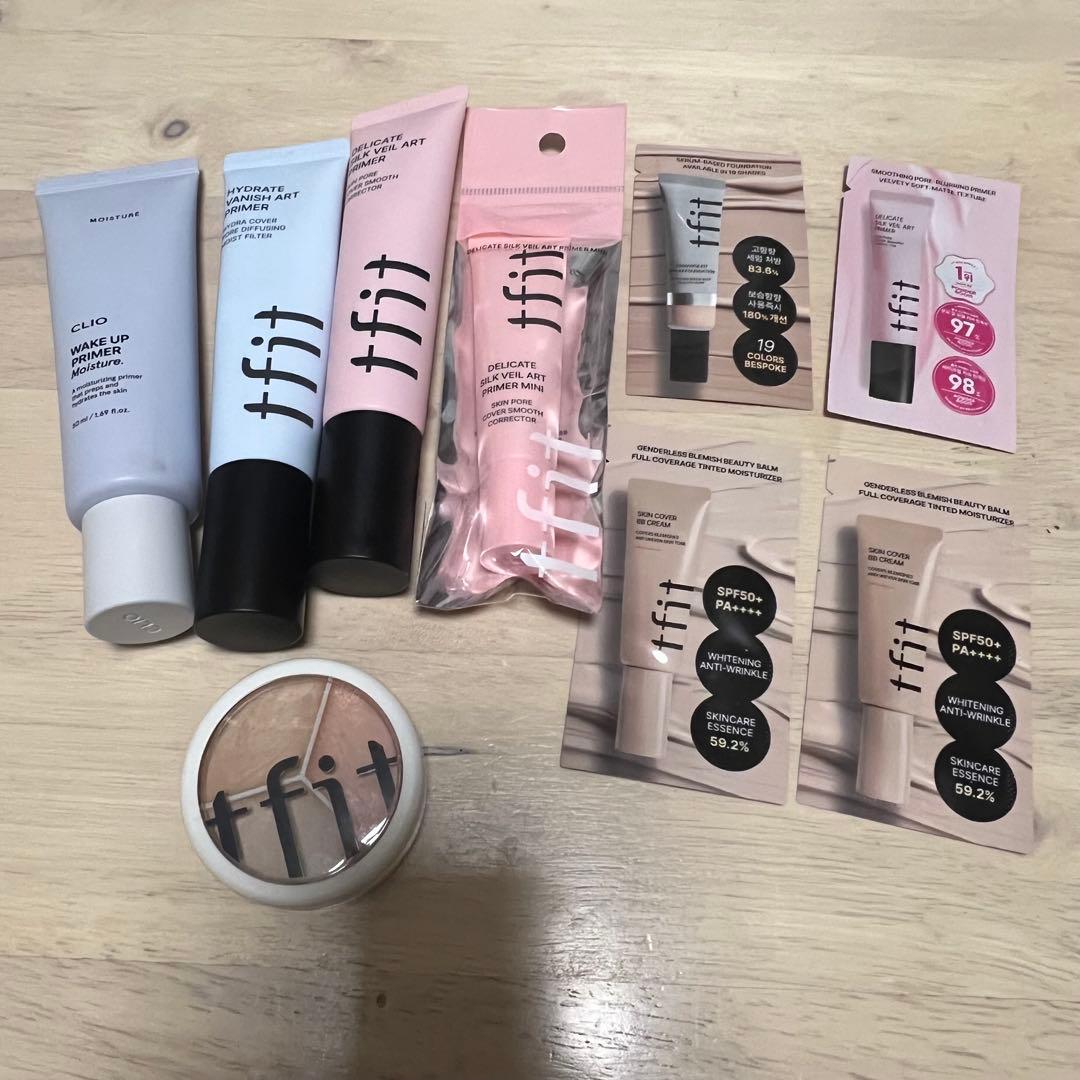 CLIO tfit 化粧下地 各種サンプル付き