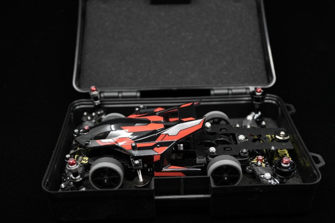 ミニ四駆 MSフレキ 完成マシン 紅機甲Ver. 海外優勝仕様