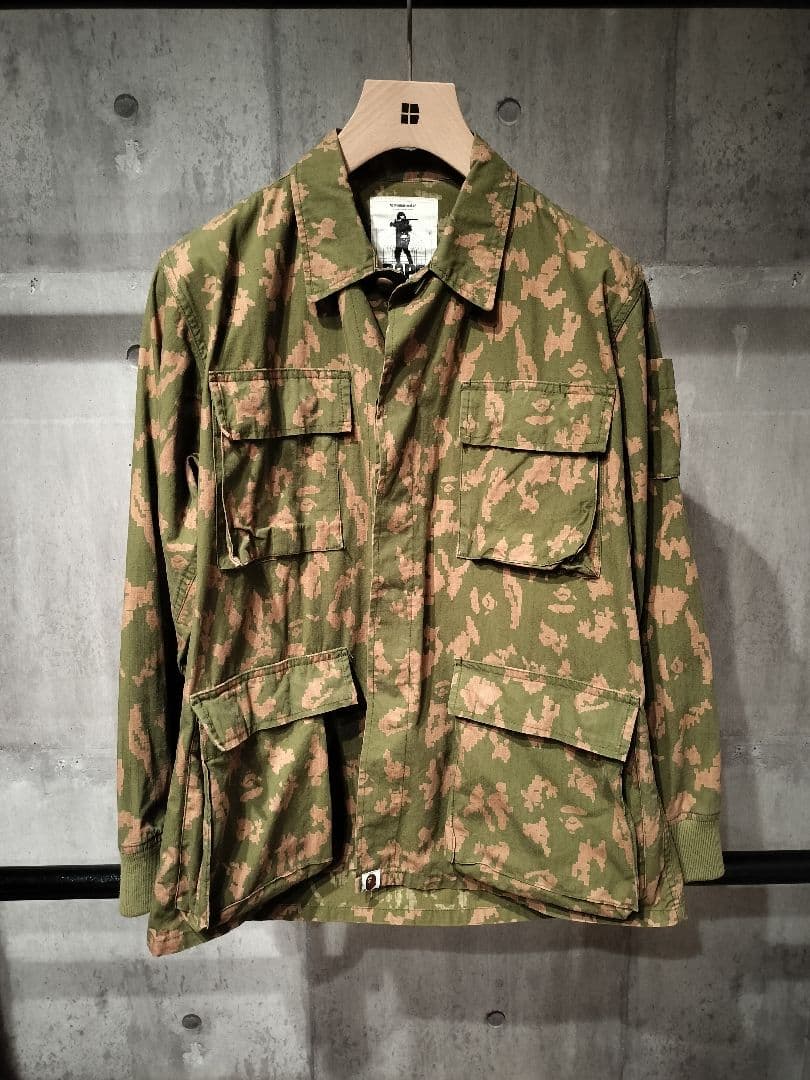 90's 激レア】Bape KLMKロシア迷彩 名作BDU NIGO 裏原