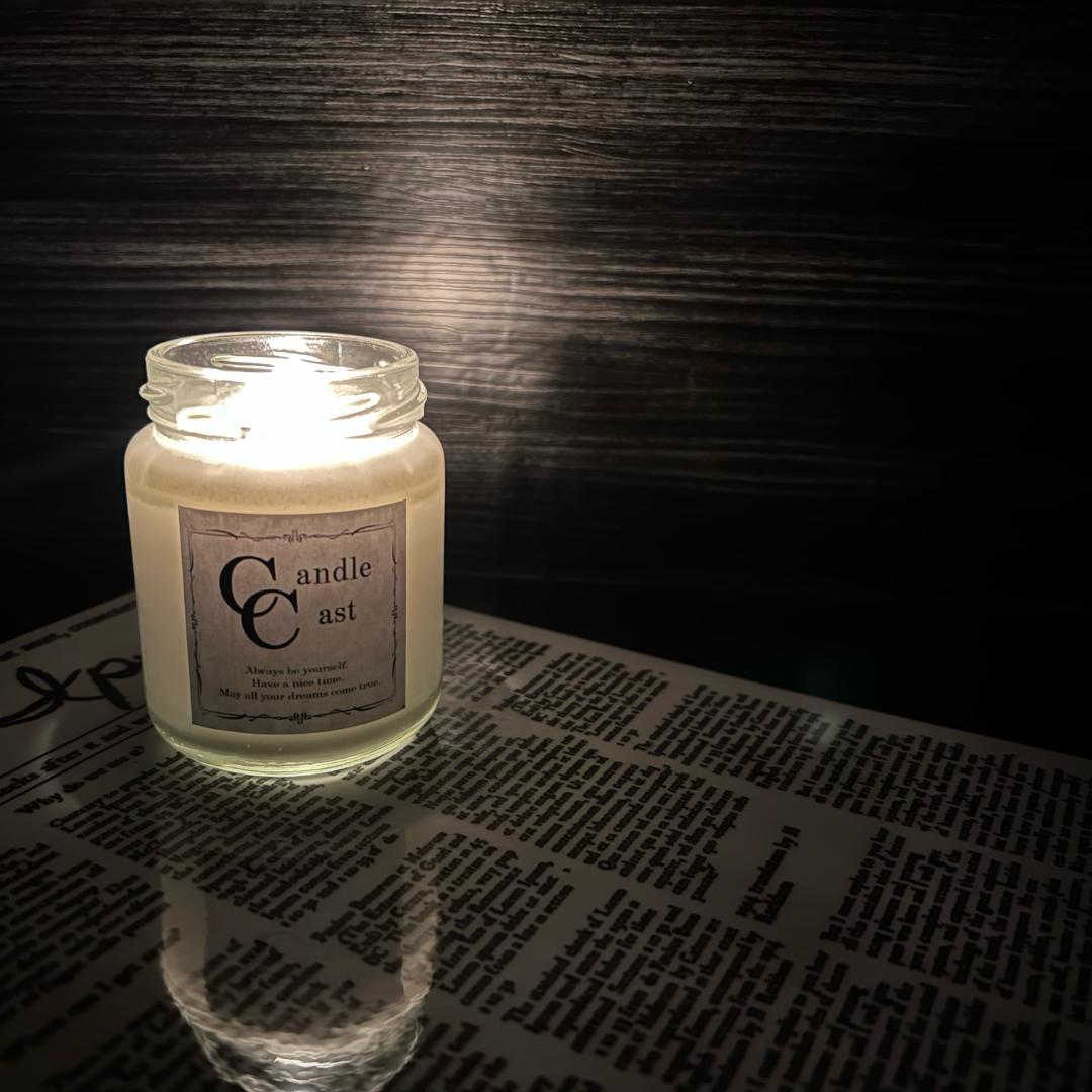 オーダーメイド：2層の焚き火アロマキャンドル【ソイワックス】