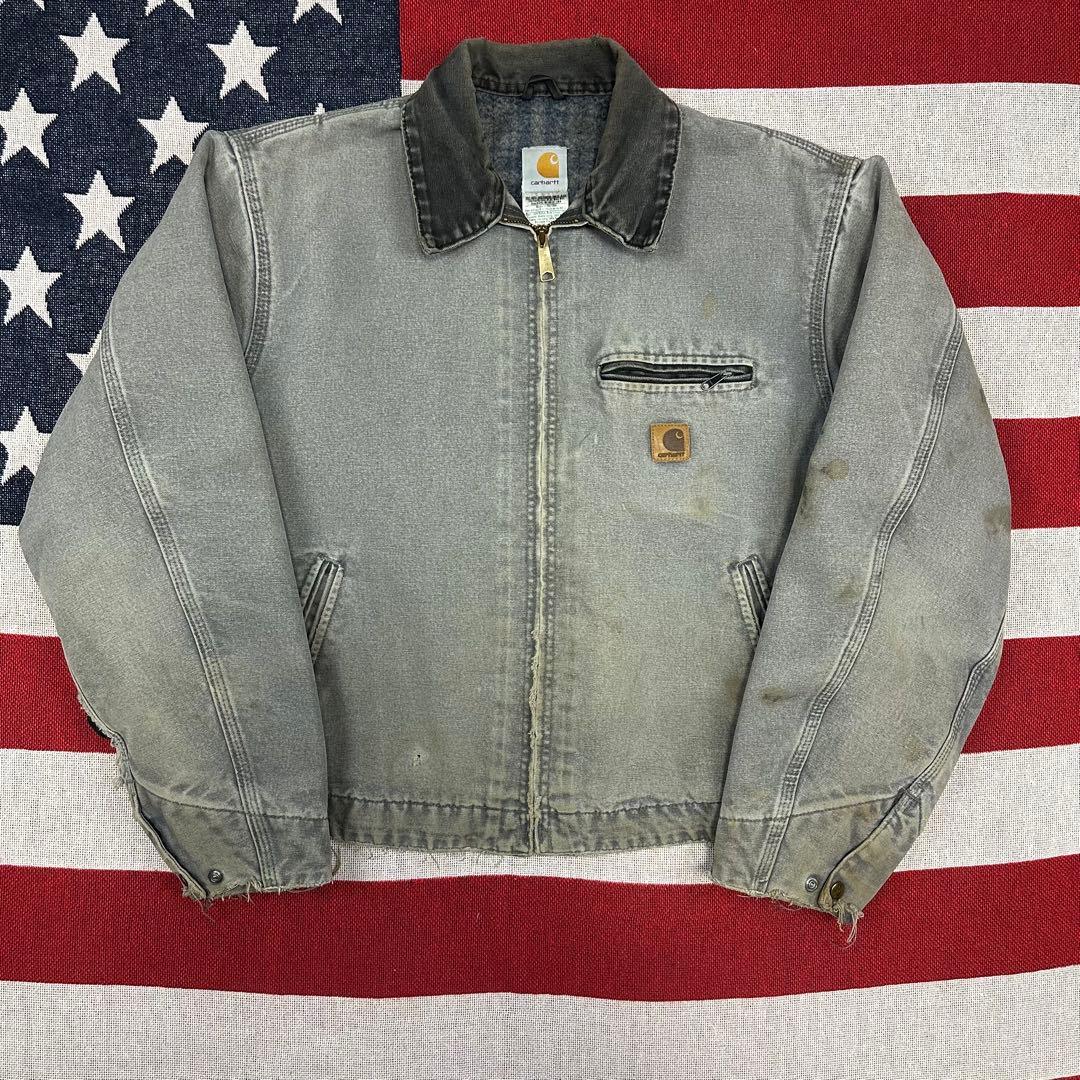 鬼雰囲気 ボロ カーハート J97 MTL デトロイトジャケット 短丈 野村訓市