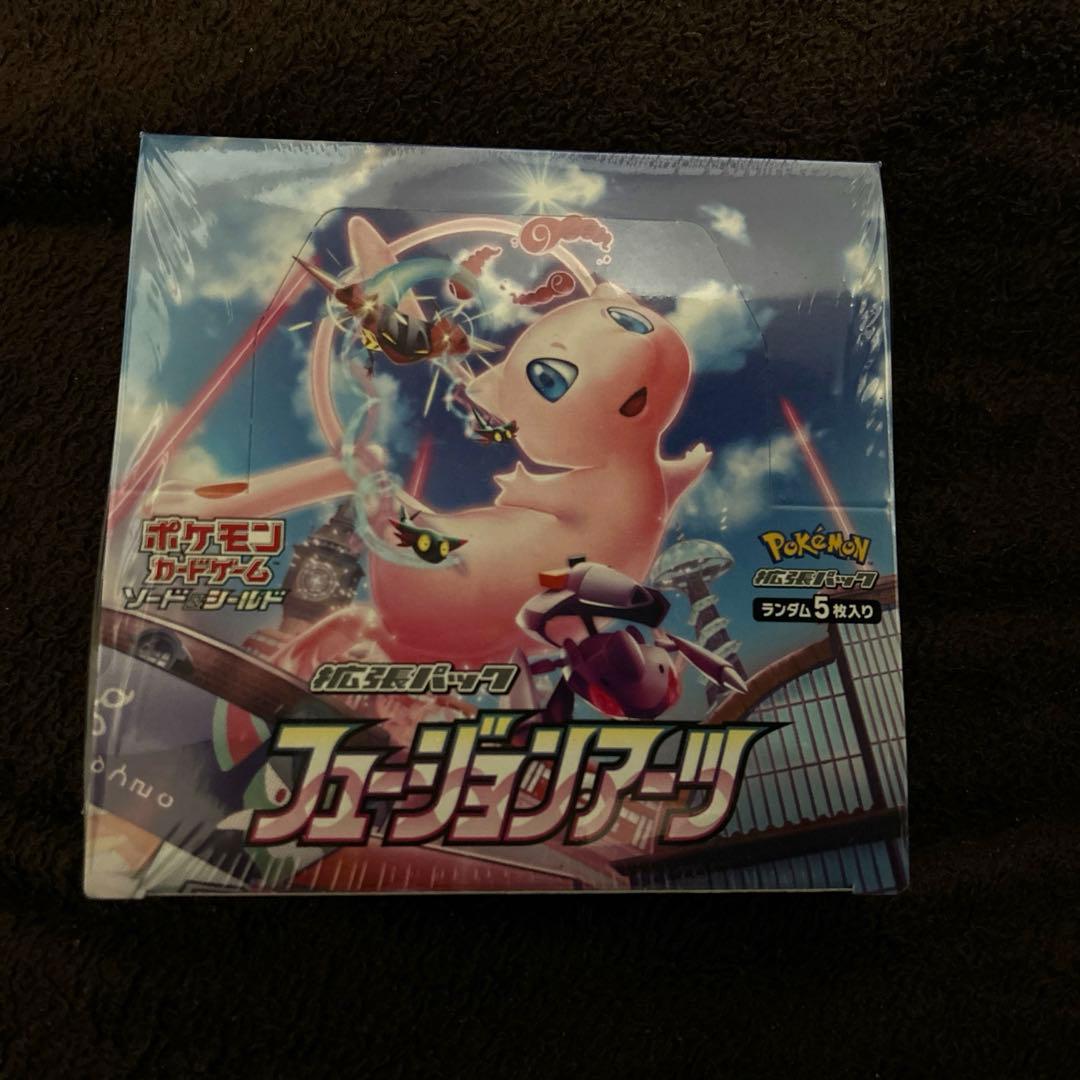 フュージョンアーツ 未開封BOX シュリンク付き 新品未開封 シュリンク付き ポケモンカードゲーム フュージョンアーツ