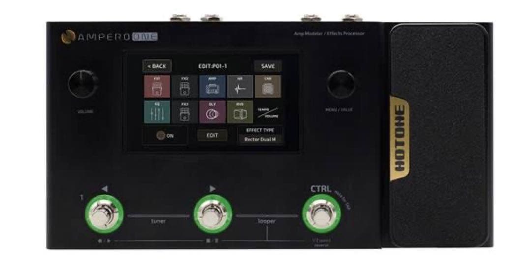 Hotone Ampero One アンプモデリング マルチエフェクター