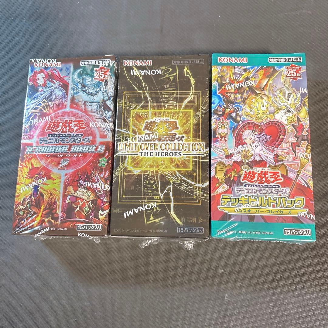 未開封】遊戯王 3BOX まとめ売り - メルカリ