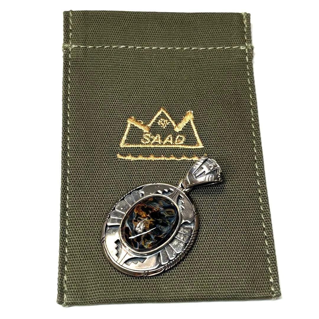 廃盤モデル☆新品未使用 サード ピーターサイト 裏面サンバー ペンダントトップ 廃盤モデル☆新品未使用 サード ピーターサイト 裏面サンバー