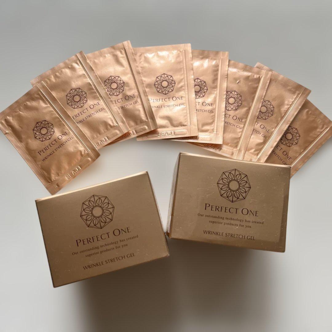 Perfect One Wrinkle Stretch Gel 2個、試供品8個
