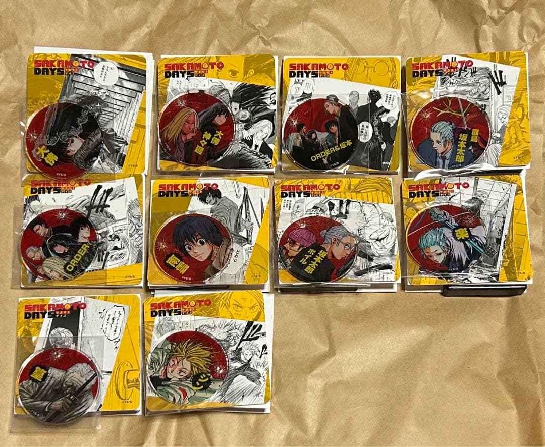 未開封】サカモトデイズ バースデイ アクリルジオラマ 神々廻2024 10点