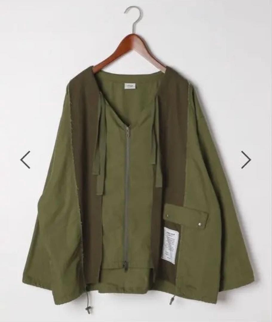 ニコアンド　be with M Misayo ミリリメイクジャケット ニコアンド be with M Misayo ミリリメイクジャケット - メルカリ