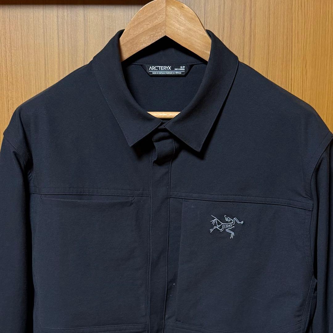 ARC'TERYX クロニン コットン オーバーシャツ S ブラック 楽天市場】【 アークテリクス M's クロニン コットン オーバーシャツ