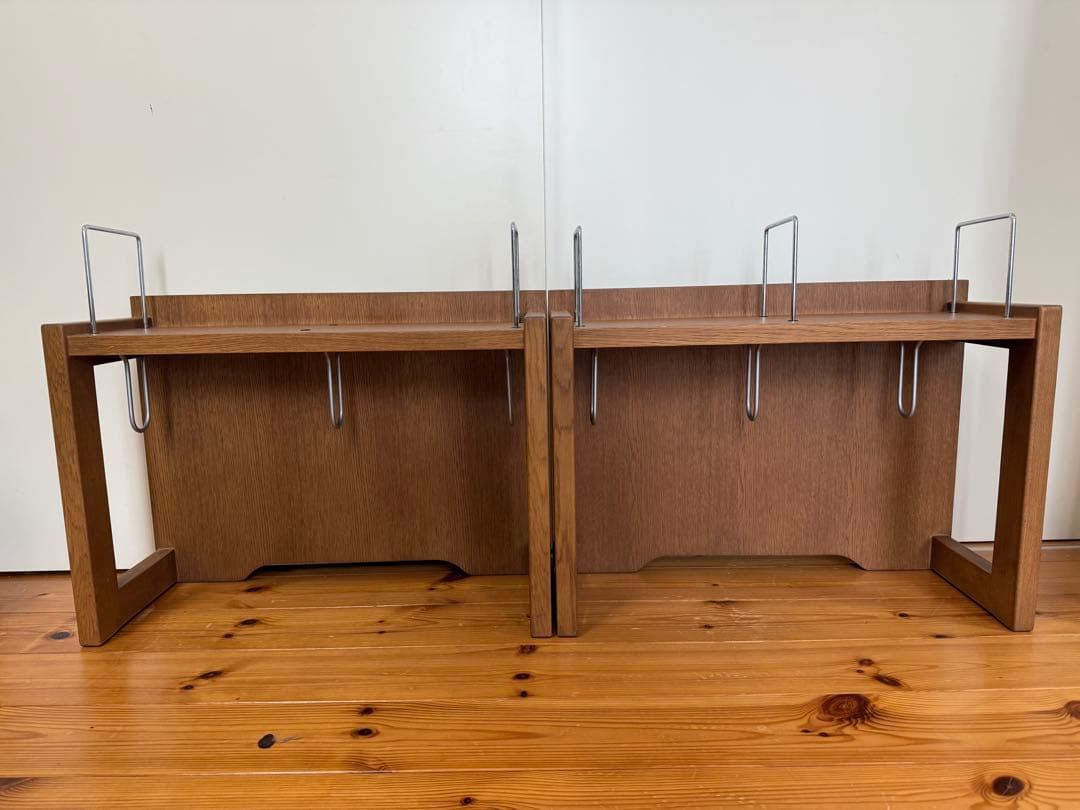 le bourgeonル.ブルジョン ライト付ブックスタンド2個セット￼