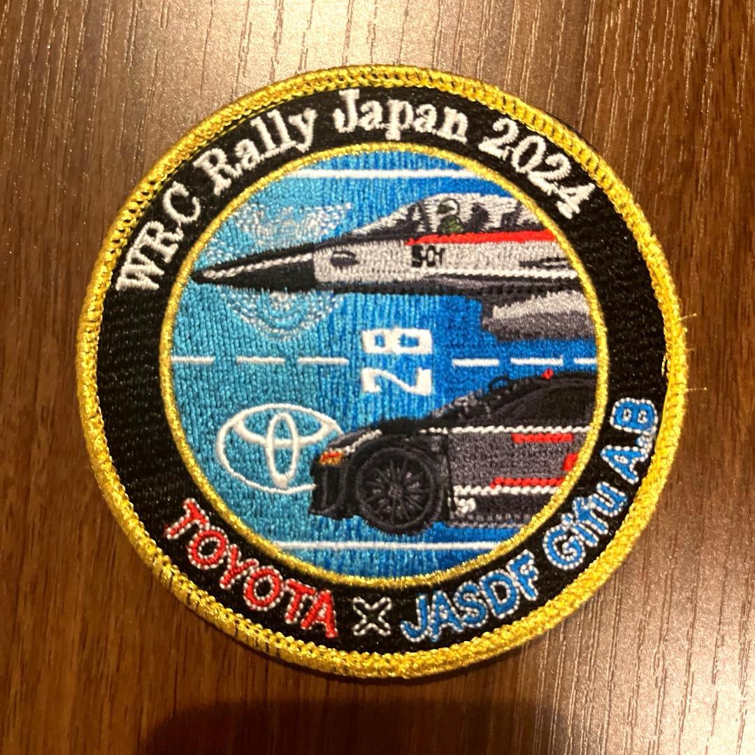 WRC Rally Japan 2024 刺繍パッチ