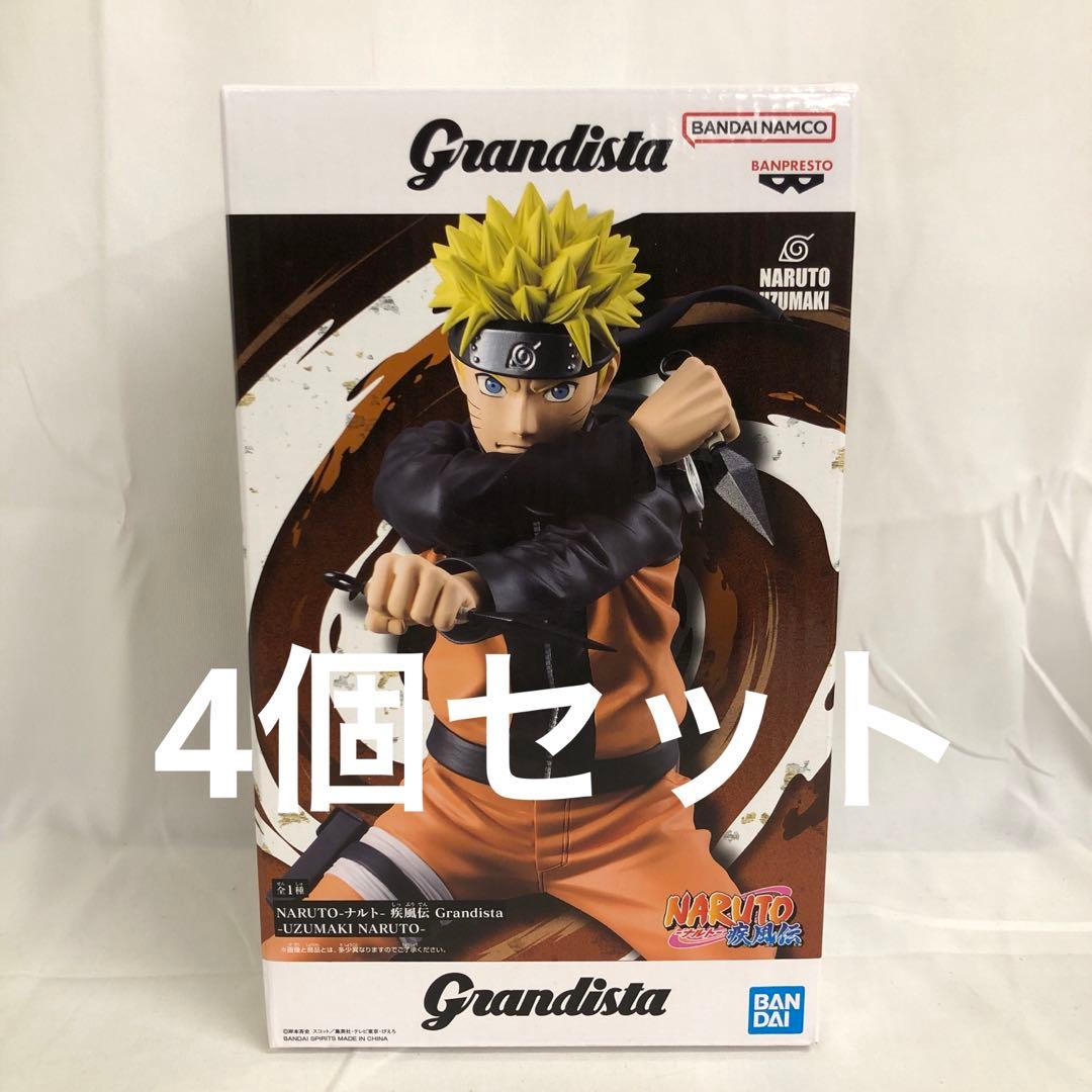 VI9079未開封【ナルト】疾風伝 UZUMAKI NARUTO フィギュア4個 - メルカリ