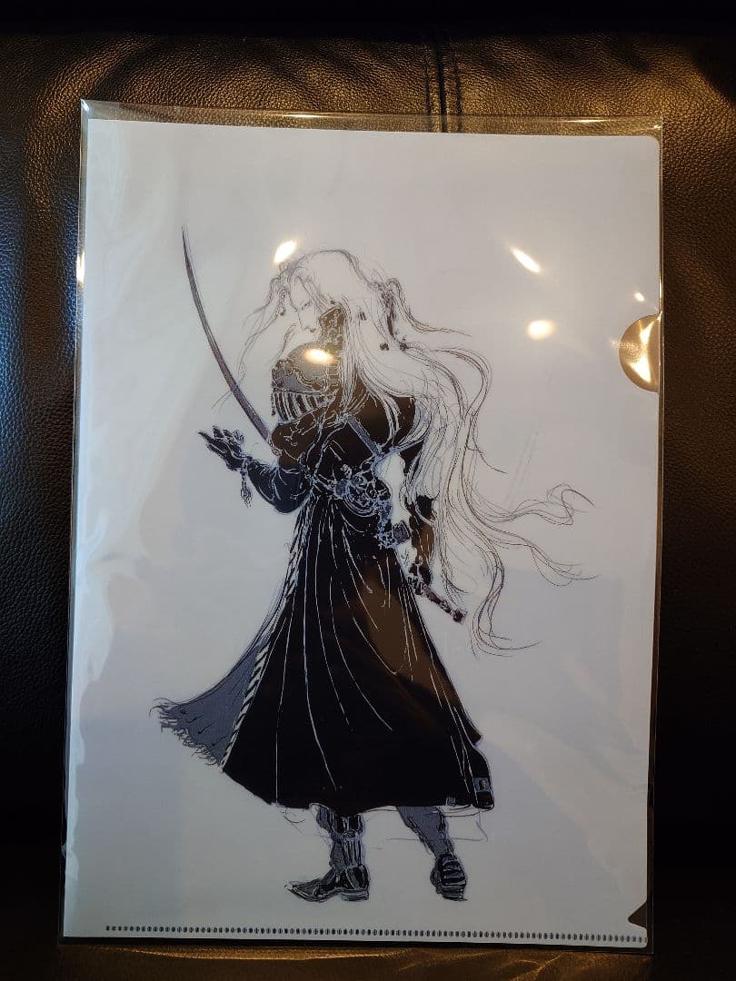 ファイナルファンタジー7 セフィロス 天野喜孝 クリアファイル - メルカリ