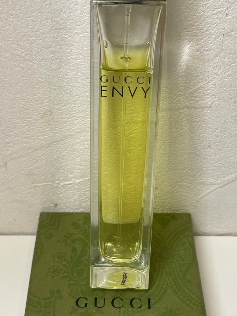 試し使いのみ】グッチ エンヴィ オードトワレ 50ml 廃盤香水 - メルカリ