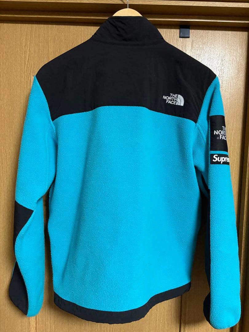 シンイチ様 シュプリーム ノースフェイス デナリ フリース 青 - メルカリ
