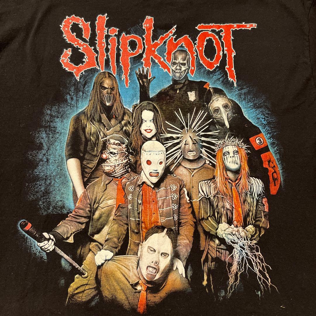 Slipknot スリップノット Tシャツ 長袖 ロンT 両面 袖プリ - メルカリ