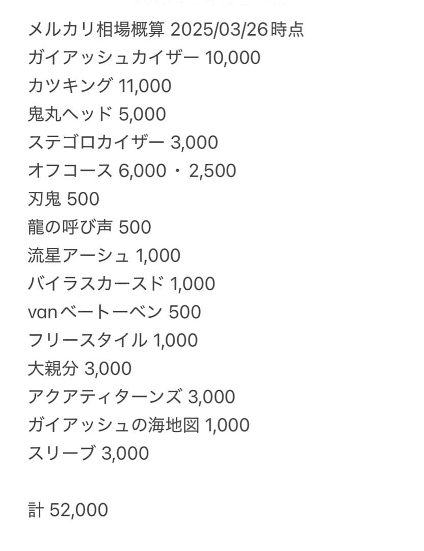 龍軸刃鬼 デッキ+パーツ 微高レート - メルカリ