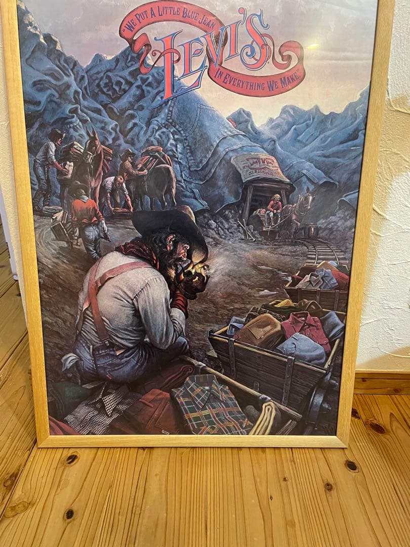 リーバイス 販促用ポスター ヴィンテージ - メルカリ