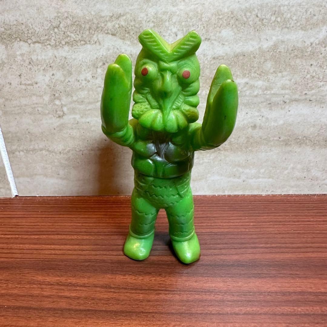 ブルマァク バルタン星人 ソフビ 当時物 4105