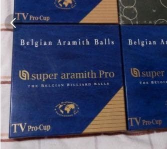 ❤️箱付き★super aramith Pro★TVプロ★ビリヤード玉セット②