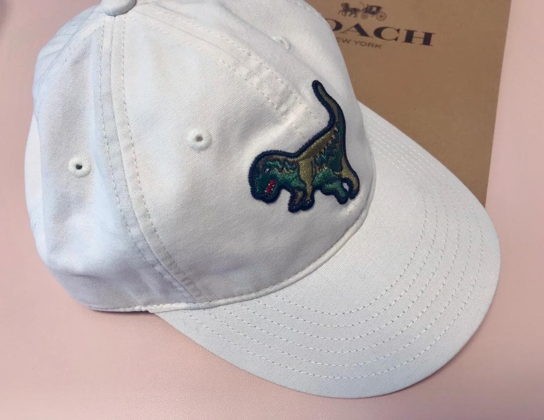 きりん様専用 新品coach レキシー パッチ ベースボールハット サイズM/L