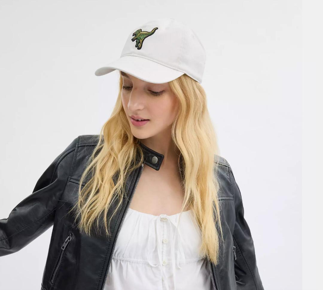 きりん様専用 新品coach レキシー パッチ ベースボールハット サイズM