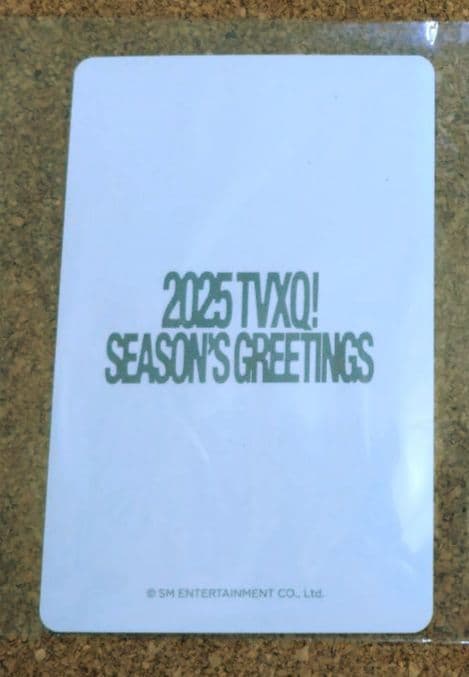 新品》東方神起 ユノ トレカ 2025シーズングリーティング C - メルカリ