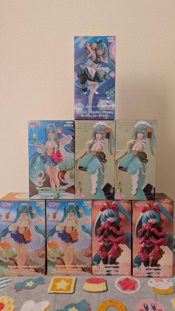 初音ミク excood creative figure フィギュアセット