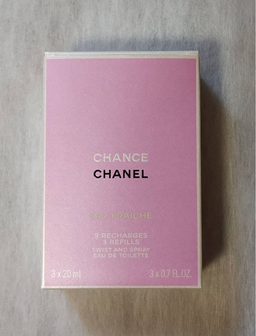 CHANEL CHANCE Eau de Toilette 3本セット