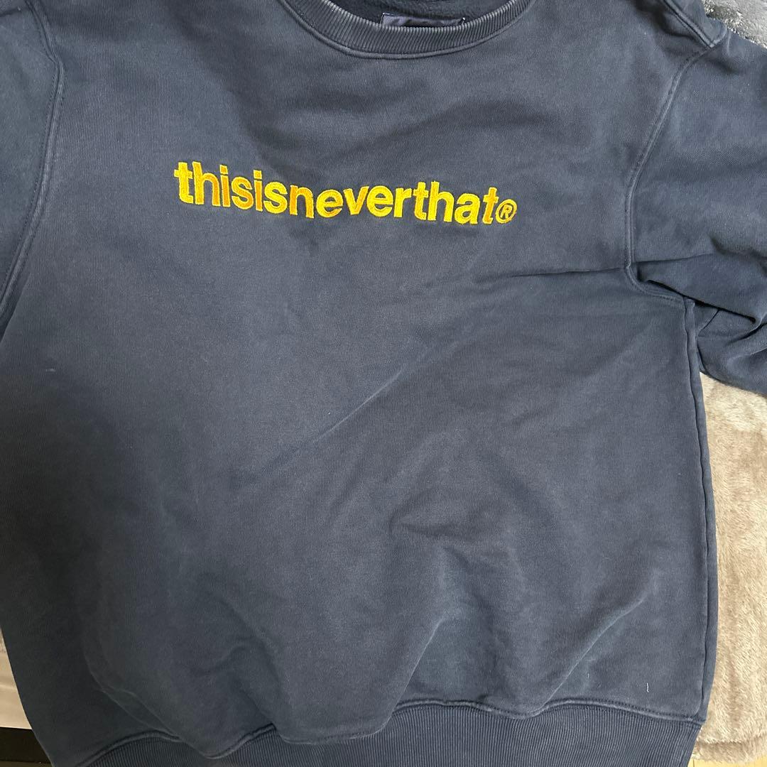 thisisneverthat® ネイビー パーカー Mサイズ
