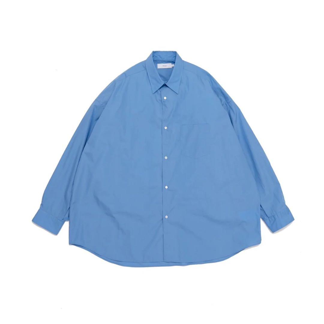 トップス Broad L/S Oversized Regular Collar Shirt