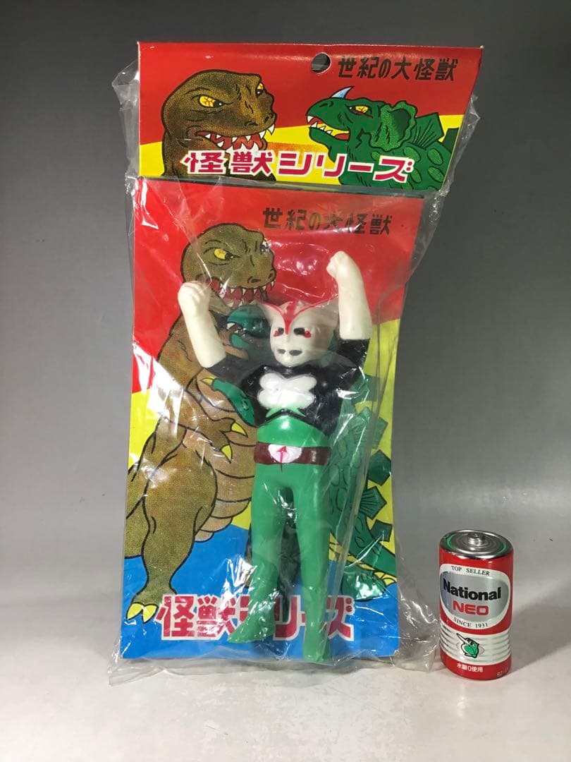 昭和レトロ パチ バロム1 ソフビ 人形 ミニソフビ 駄玩具 さいとうたか