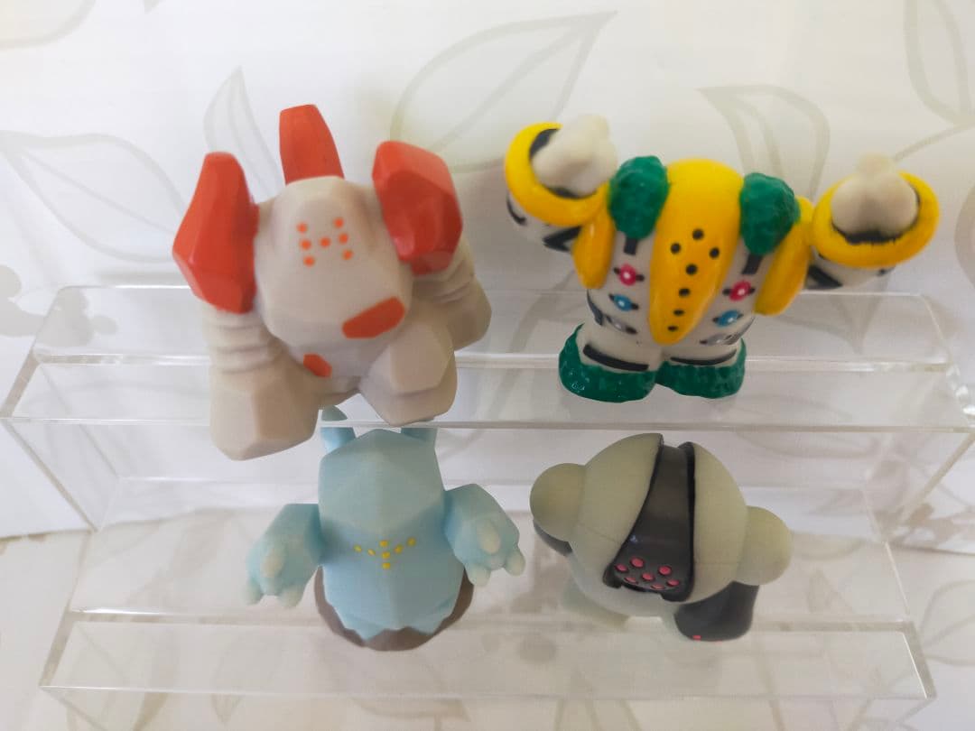 ポケモンキッズ 指人形 レジギガス レジロック レジアイス レジスチル